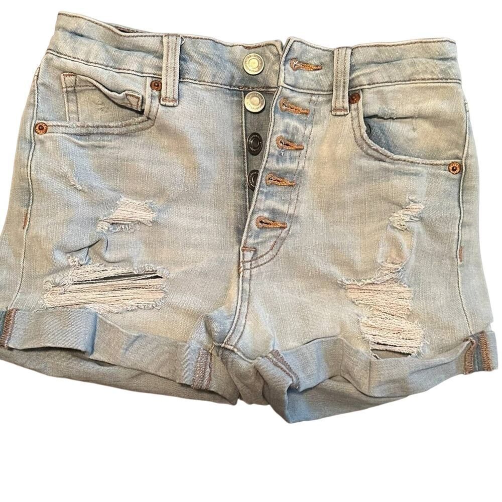 AEROPOSTALE RIPPED/ DISTRESSED SHORTS size 2